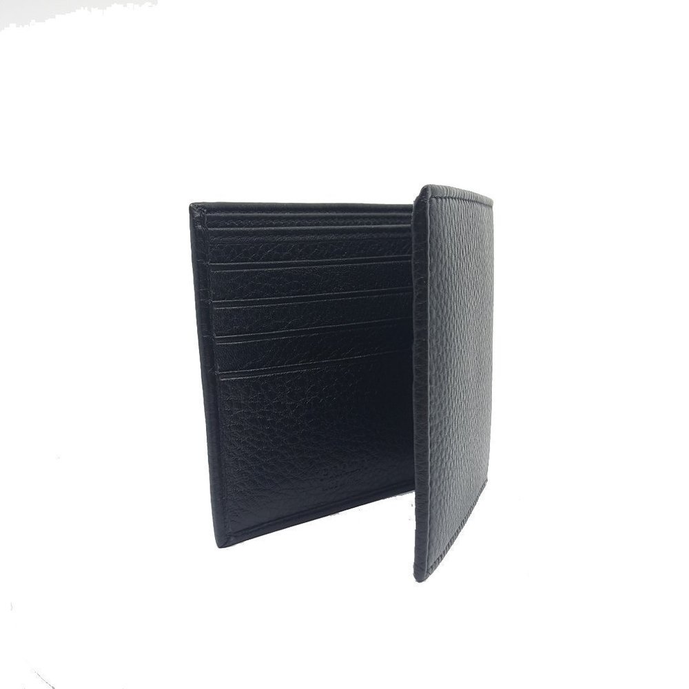 Prada Portaf. Orizzontale Nero Black Vitello Grain Leather - Picture 10 of 11